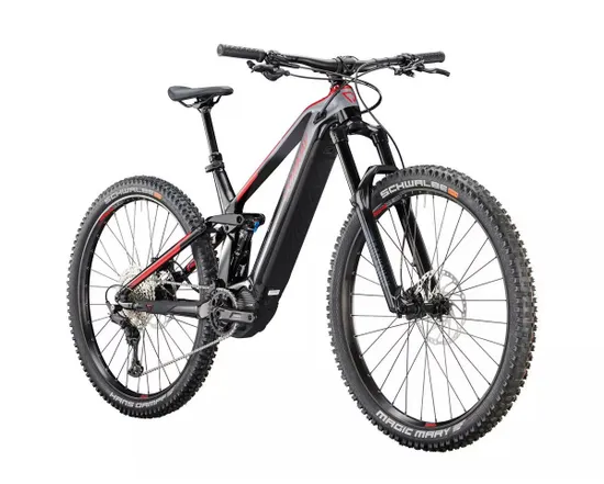 VTT électrique tout suspendu Homme EWME 3.9 Graphite/Rouge