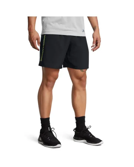 Short Homme UA TECH WOVEN WORDMARK SHORT Noir