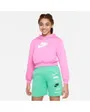 Sweat à capuche manches longues Enfant G NSW CLUB FLC CRP HDY HBR Rose