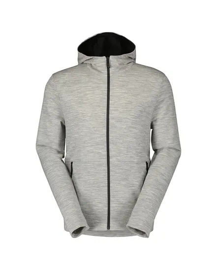 Sweat à capuche Homme COMMUTER MERINO HOODY Gris