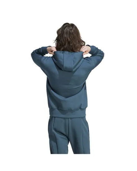 Sweat à capuche manches longues Homme M FI BOS HD Bleu