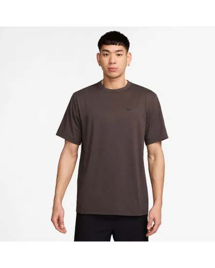 T-shirt Homme M NK DF UV HYVERSE SS Marron