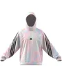 Sweat a capuche manches longues Homme M FI AOP HD Blanc