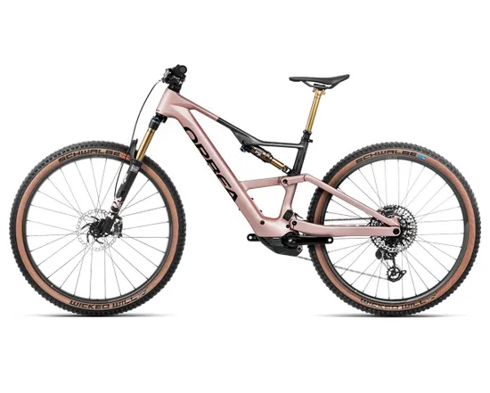 VTT électrique tout suspendu RISE SL M-LTD 420W Rose/Carbone