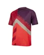 T-shirt manches courtes Homme SINGLETRACK PRINT LTD Rouge