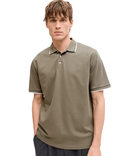 Polo Homme JPRBLAETHAN DETAIL SS SN