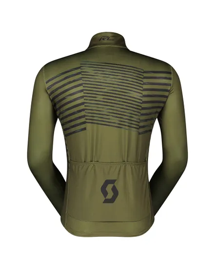 Maillot manches longues Homme RC TEAM WARM GRAPHICS Vert Sapin