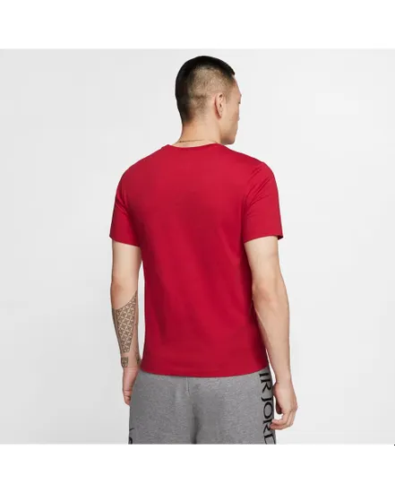 T-Shirt de Basketball homme M J JUMPMAN SS CREW Rouge