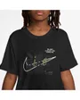 T-shirt Enfant plus agé K NSW TEE CLUB SCRIPT Noir