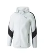 Sweatshirt à capuche manches longues Homme FD EVO FULL-ZIP HDY Blanc