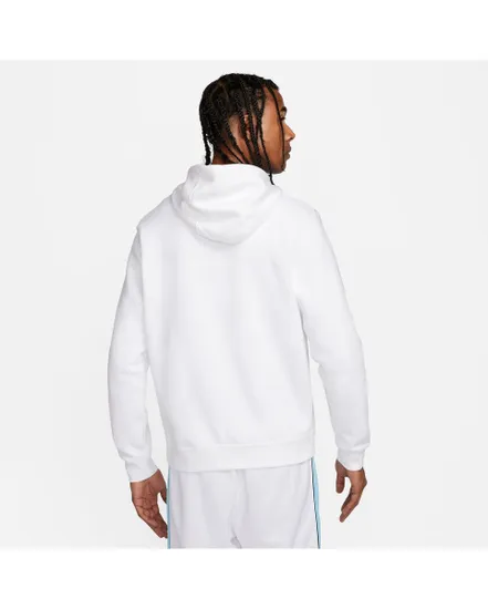 Sweat à capuche Homme M NSW SP FLC HOODIE BB Blanc