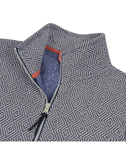 Polaire Femme AIKES Bleu et Blanc