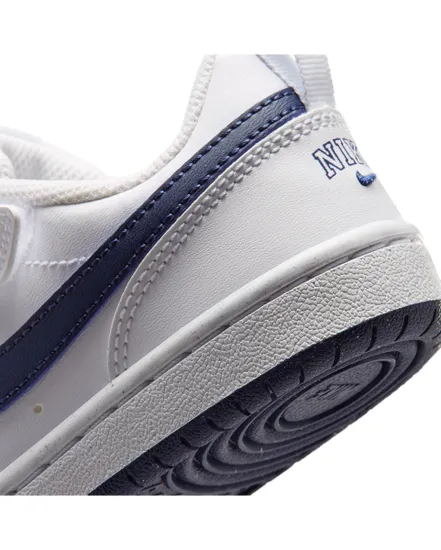 Chaussures Garçon COURT BOROUGH LOW BRND (PS) Blanc