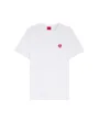 T-shirt col rond Femme DAMACIA 6 Blanc