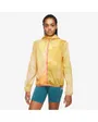 Veste impermeable manches longue Femme W NK TRAIL REPEL JKT Orange