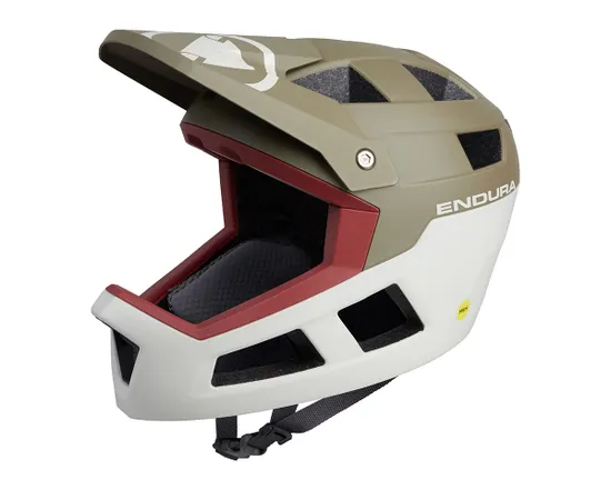 Casque VTT intégral Homme SINGLETRACK MIPS Vert Tweed