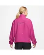 Veste manches longues a capuche Femme W NK DF SWOOSH HBR JKT Rose