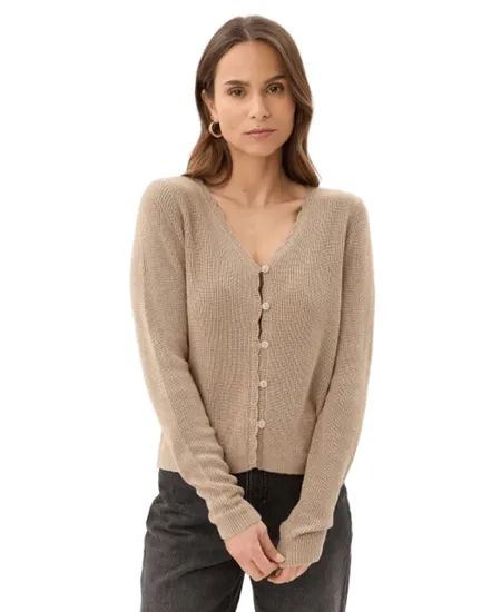 Gilet Femme VMLEXIE Shine LS V Neck Cardigan
