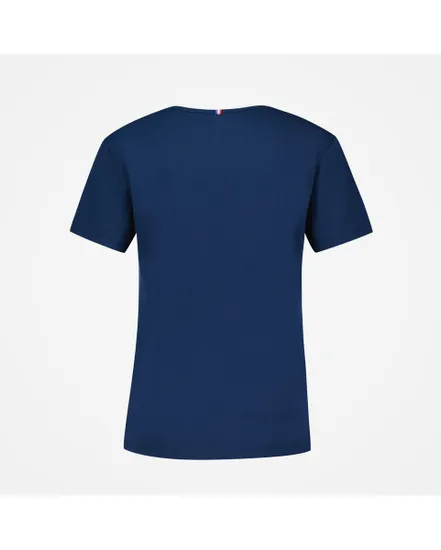 T-shirt manches courtes Femme ESS TEE SS COL V N2 W Bleu