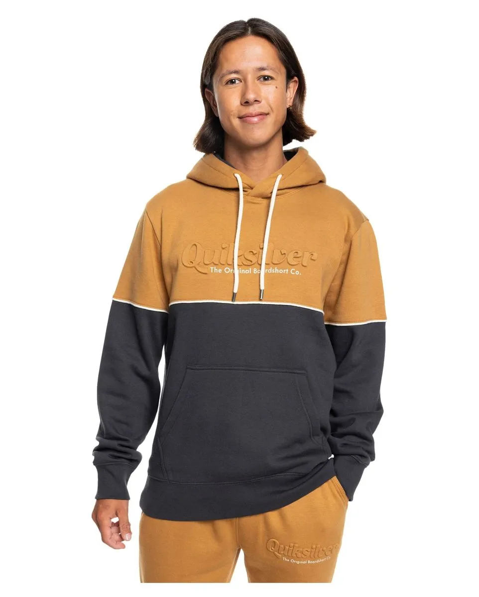 Sweat a capuche Homme Quiksilver SUNCHISER Orange Sport 2000 Ref EQYFT04964 KTA0