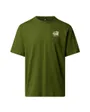 T-shirt Homme M CONNECTED RELAXED SS TEE -GRAPHIC Vert