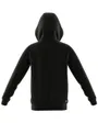 Sweat a capuche manches longues Enfant U TR-ES 3S FZHD Noir