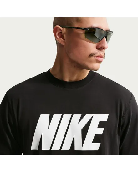 T-shirt Homme M NK CLUB VARSITY SS LIFESTYLE Noir