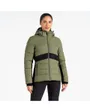 Doudoune à capuche Femme GLACIAL JACKET Vert