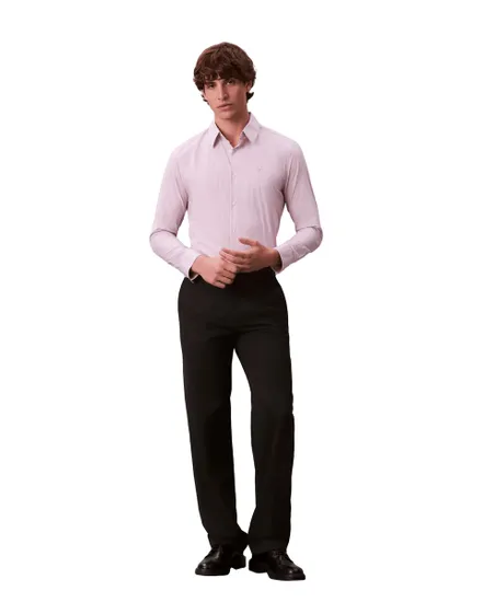 Chemise Homme LS Thin Multi Stripe Stretch Slim Fit