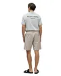 Short Homme Cotton Linen Garment Dye Set