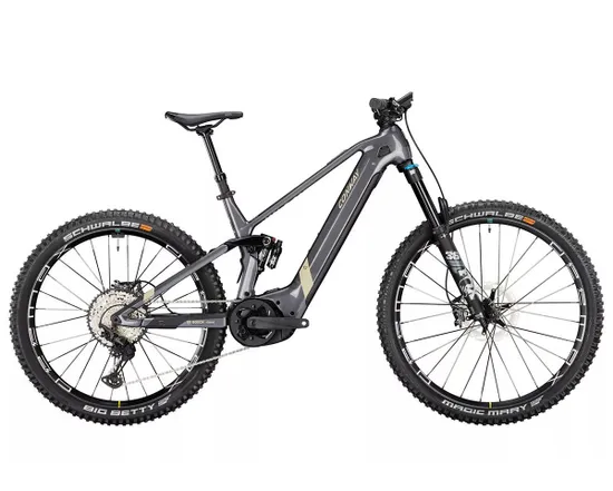 VTT électrique tout suspendu XYRON S 8.9 MX CARBON Gris/Sable