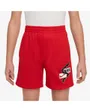 Short Enfant plus agé B NK DF MULTI SHORT MSH SSNL Rouge