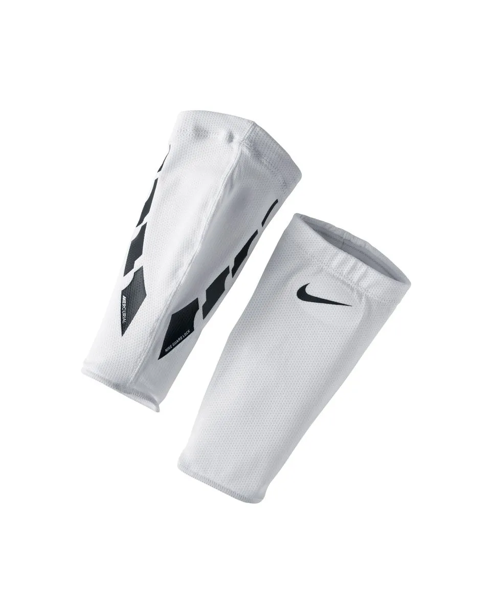 Proteges-tibias Unisexe Nike NIKE GUARD LOCK ELITE FOOTBALL SLEEVE Blanc  Sport 2000