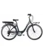 Vélo électrique urbain Femme E-AYDA 28 LUSSO TY-300 6V 560WH Argent