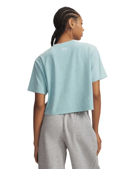 Tee-Shirt Femme UA Rival Boxy Tee Wash
