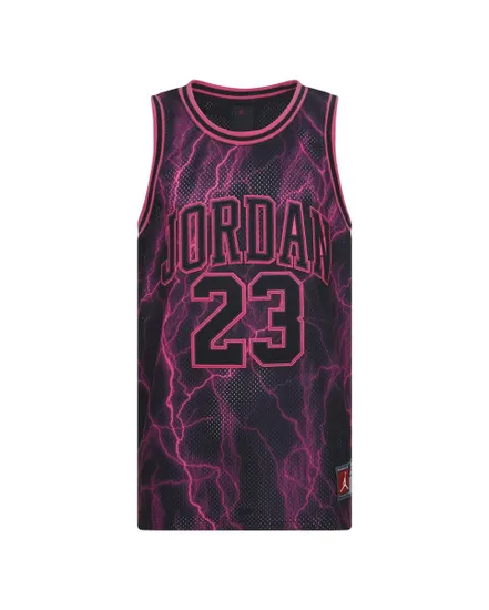 Débardeur Garçon JDN JORDAN 23 AOP JERSEY Noir