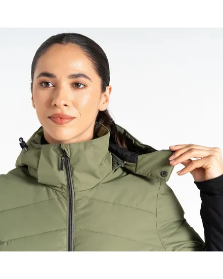 Doudoune à capuche Femme GLACIAL JACKET Vert