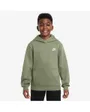 Sweat à capuche Enfant plus agé K NSW CLUB FLC HDY LBR Vert