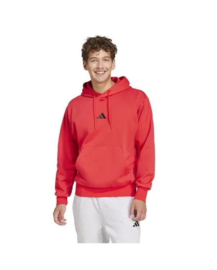 Sweat à capuche Homme M FEELCOZY HD Rouge