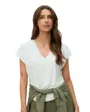 Top Femme VMTASSA Broderie Anglaise
