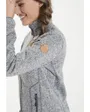 Polaire zip Femme SAMANI W MELANGE FLEECE JACKET Gris
