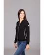 Veste à capuche zippée femme Femme SWEATERIE Noir