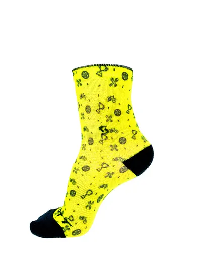 Chaussettes Enfant JUNIOR CREW Jaune