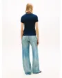 T-shirt Femme TJW SLIM LINEAR TEE EXT Bleu
