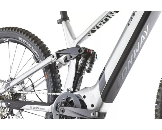 VTT électrique tout suspendu Homme XYRON S 5.9 Aluminium/Noir