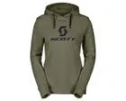 Sweat à capuche Femme ICON HOODY Vert Foin