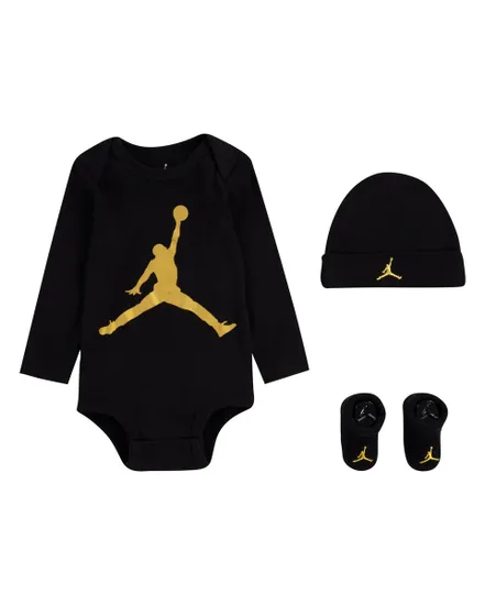 Ensemble 3 pièces Bébé JHN L/S JUMPMAN Noir