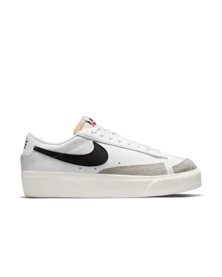 Chaussures Femme W BLAZER LOW PLATFORM Blanc