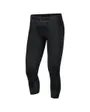 Pantalon de basketball homme M NK DF 3QT TIGHT Noir