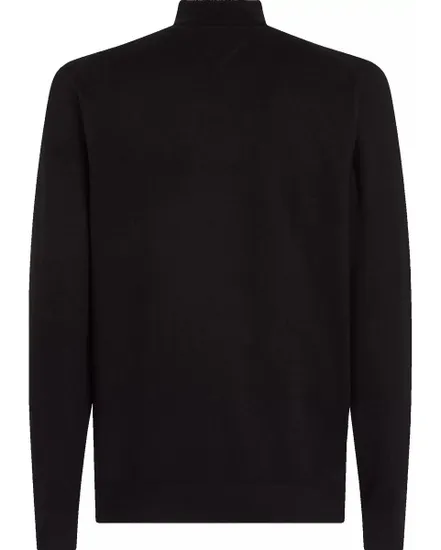 Pull col roulé Homme PIMA ORG CTN CASHMER Noir